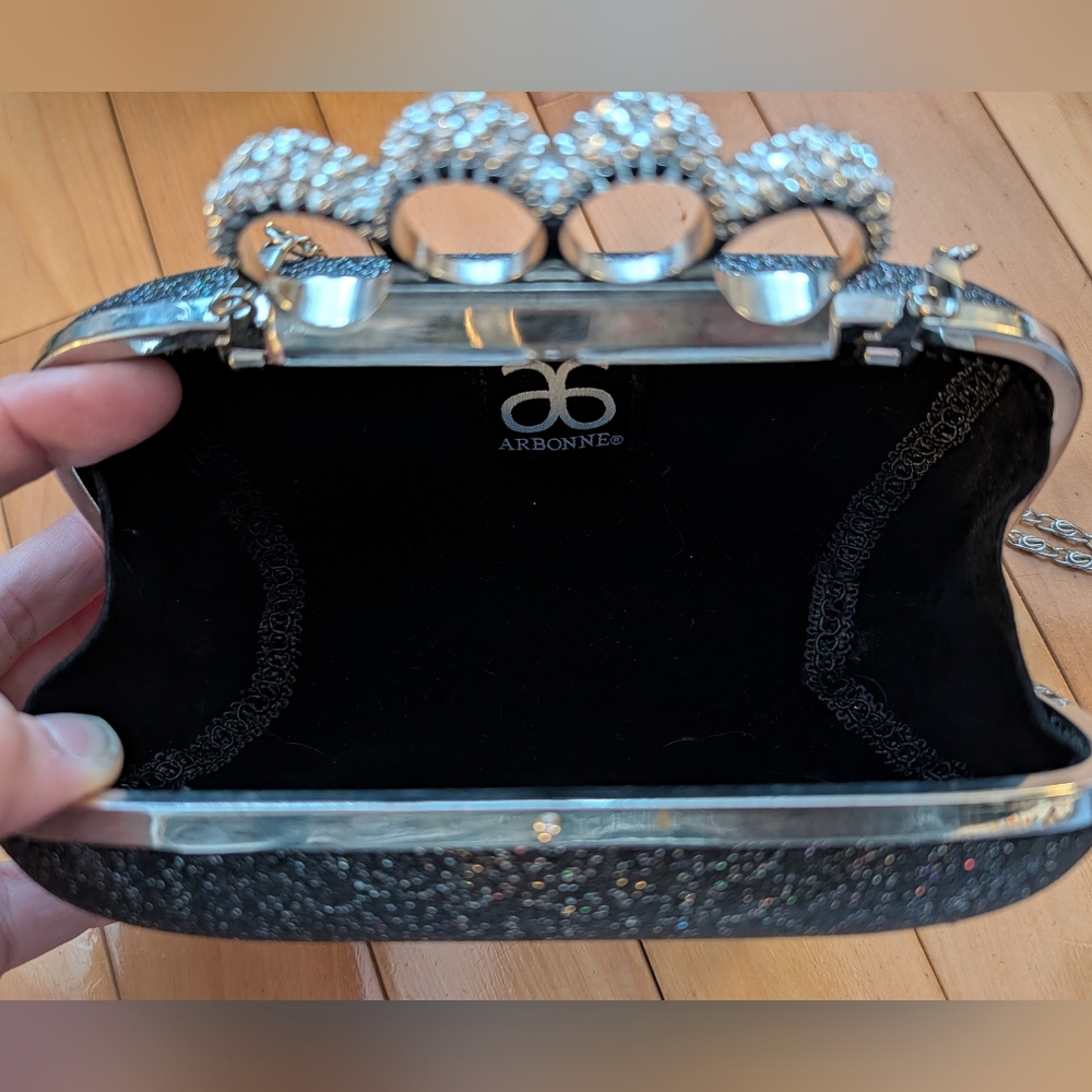 Hard-sided Sparkly Handbag - Picture 4 of 4